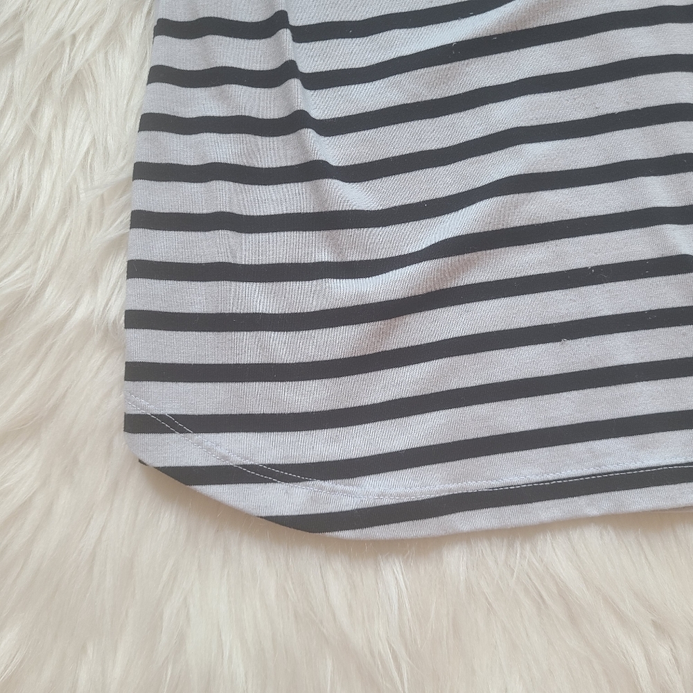 Croft & Barrow 3/4 Sleeve Striped T-shirt - Picture 14 of 15